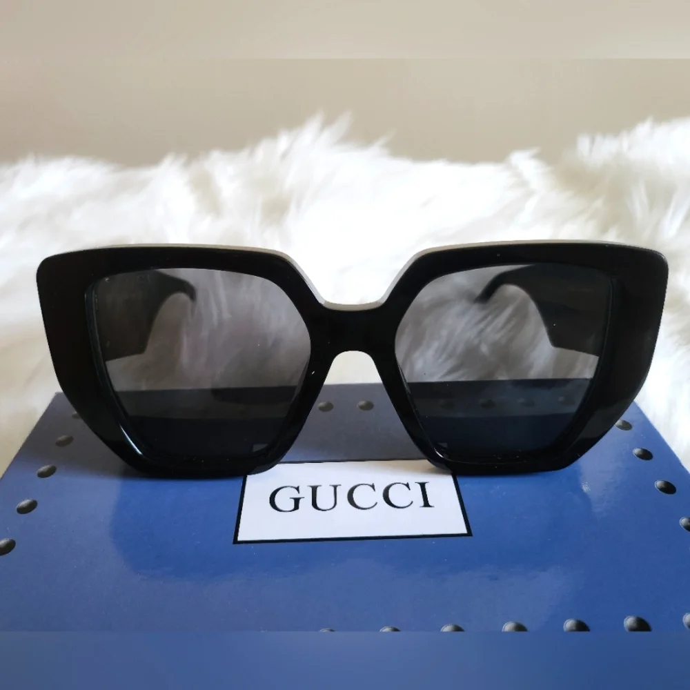 🆕️NEW GUCCI Sunglasses Oversized GG0956s GLASSES Designer Luxury Summer Spring - Picture 6 of 14